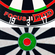 BULL'S Focus II Plus Dartboard - Staple Free - Professional