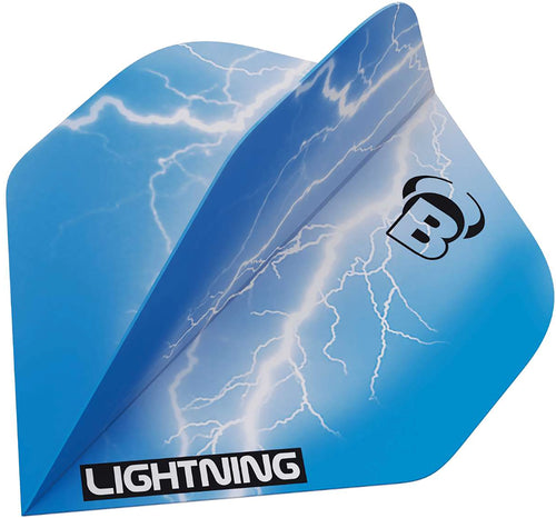 BULL'S Lightning Dart Flights - A Standard Shape - Blue