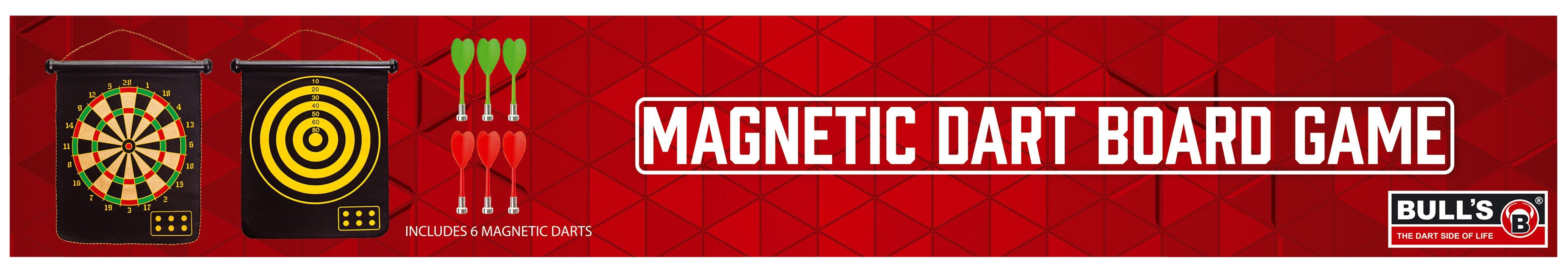BULL'S Magnetic Dart Board Game