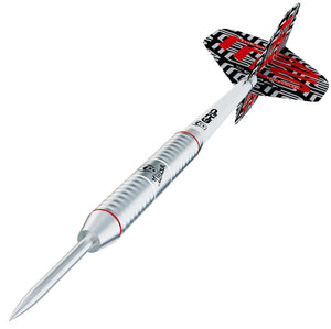 BULL'S Mensur Suljovic D14 - Steel Tip Darts - 80% Tungsten - The Gentle - 22g 24g