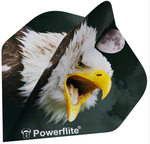 BULL'S Powerflite - A Standard Shape Dart Flights - Eagle