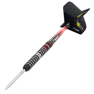 BULL'S Rowby-John Rodriguez Steel Tip Darts - 90% Tungsten - Little John - 23g 25g