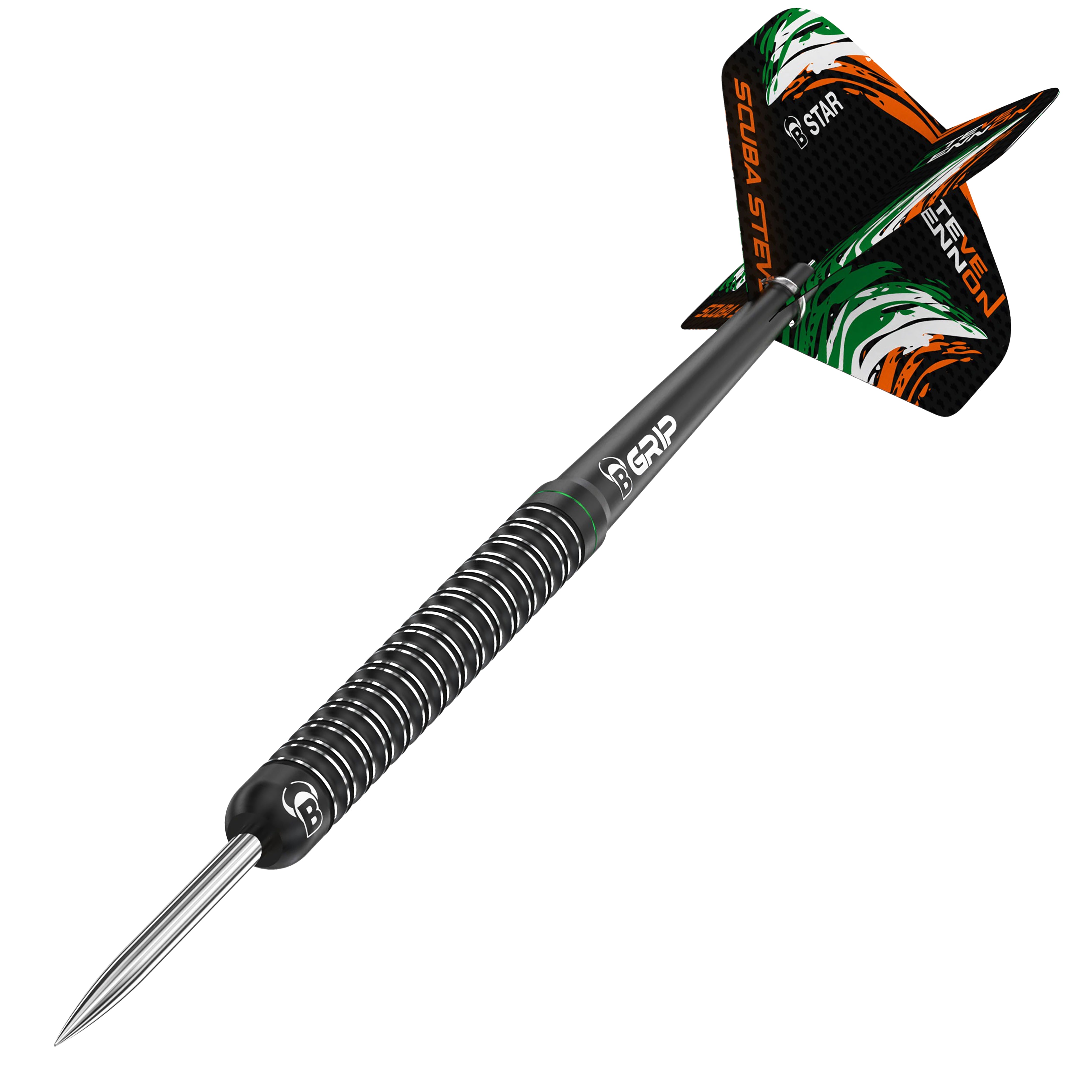 BULL'S Steve Lennon Steel Tip Darts - 90% Tungsten - Scuba Steve - 22g
