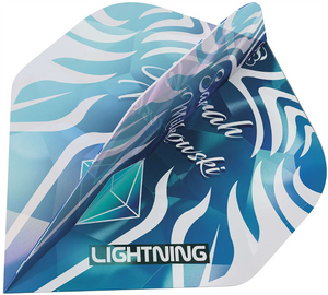 BULL'S Lightning Dart Flights Sarah Milkowski - A Standard Shape