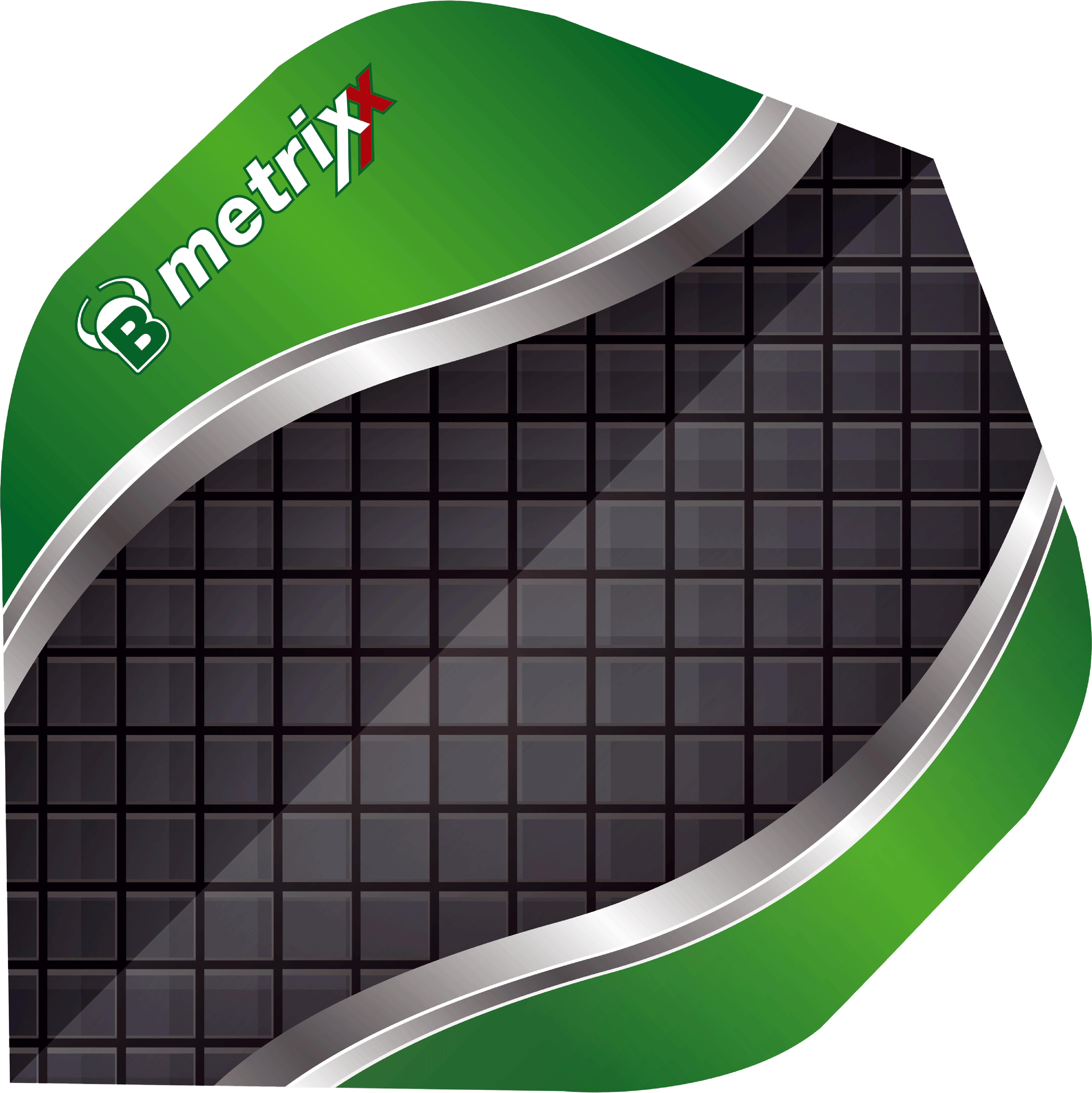 BULL'S Metrixx Dart Flights - A Standard Shape - Green