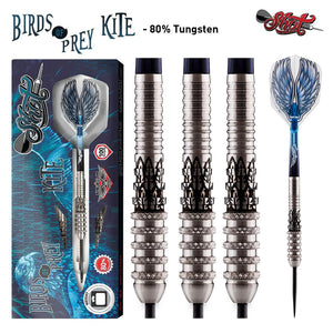 Shot Birds of Prey Kite - Steel Tip Dart Set - 80% Tungsten - 21g 23g 25g