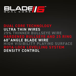 Winmau Blade 6 Dual Core Dartboard - Staple Free - Rota Lock