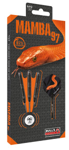 BULL'S Mamba 97% Tungsten - M5  - Steel Tip Darts - 22g 24g 26g