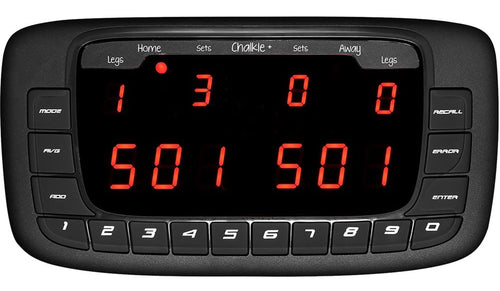 KEYGLORY Scoreboards - Dart Scorer - Electronic Scoring System - Chalkie Plus