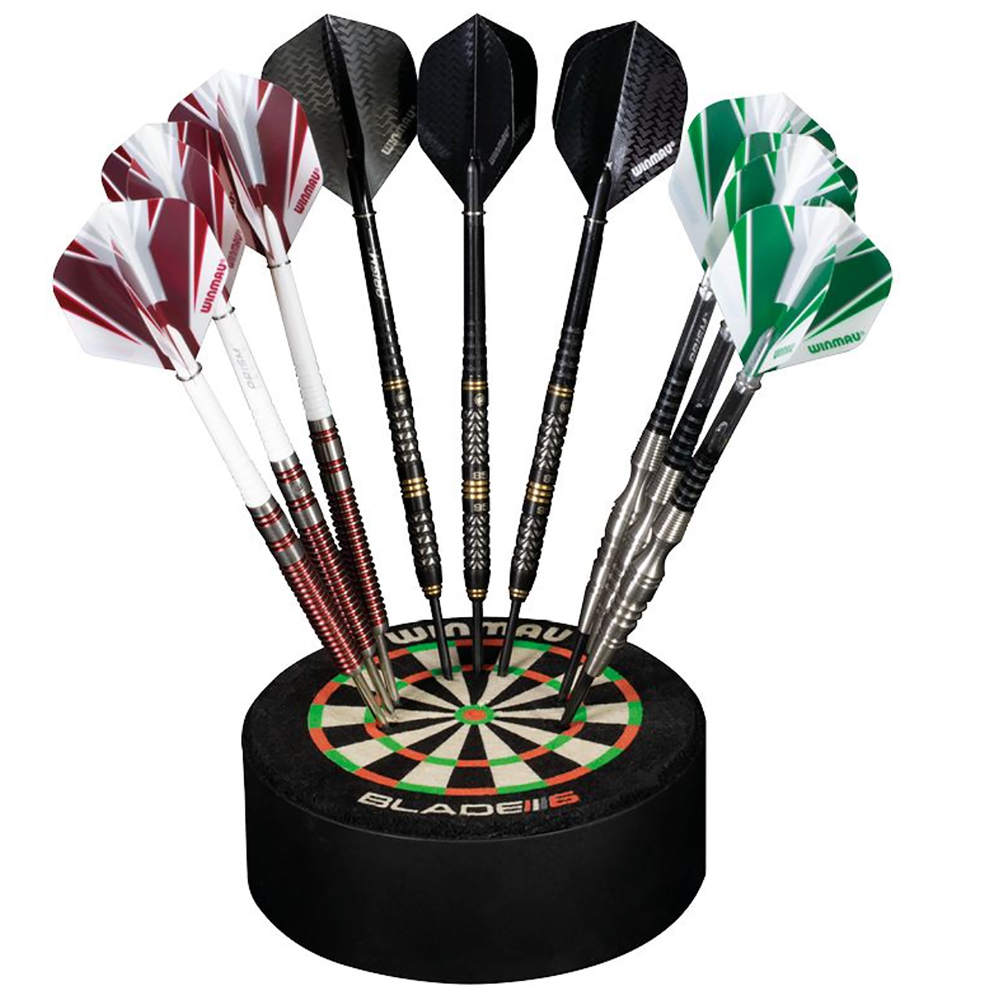 Accudart Mini Dart Dock - 7,6 Cm Selbstheilende Sisal-Scheibe