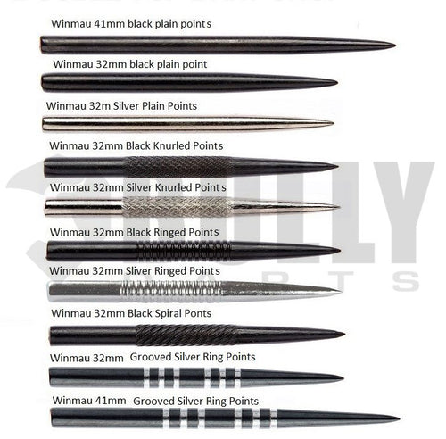 Winmau Replacement Steel Tip Dart Points