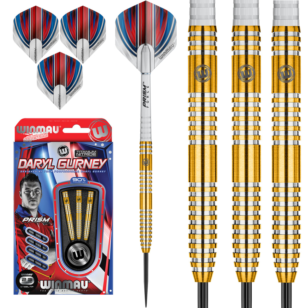 Winmau Daryl Gurney 90% Tungsten Darts - 23g 25g