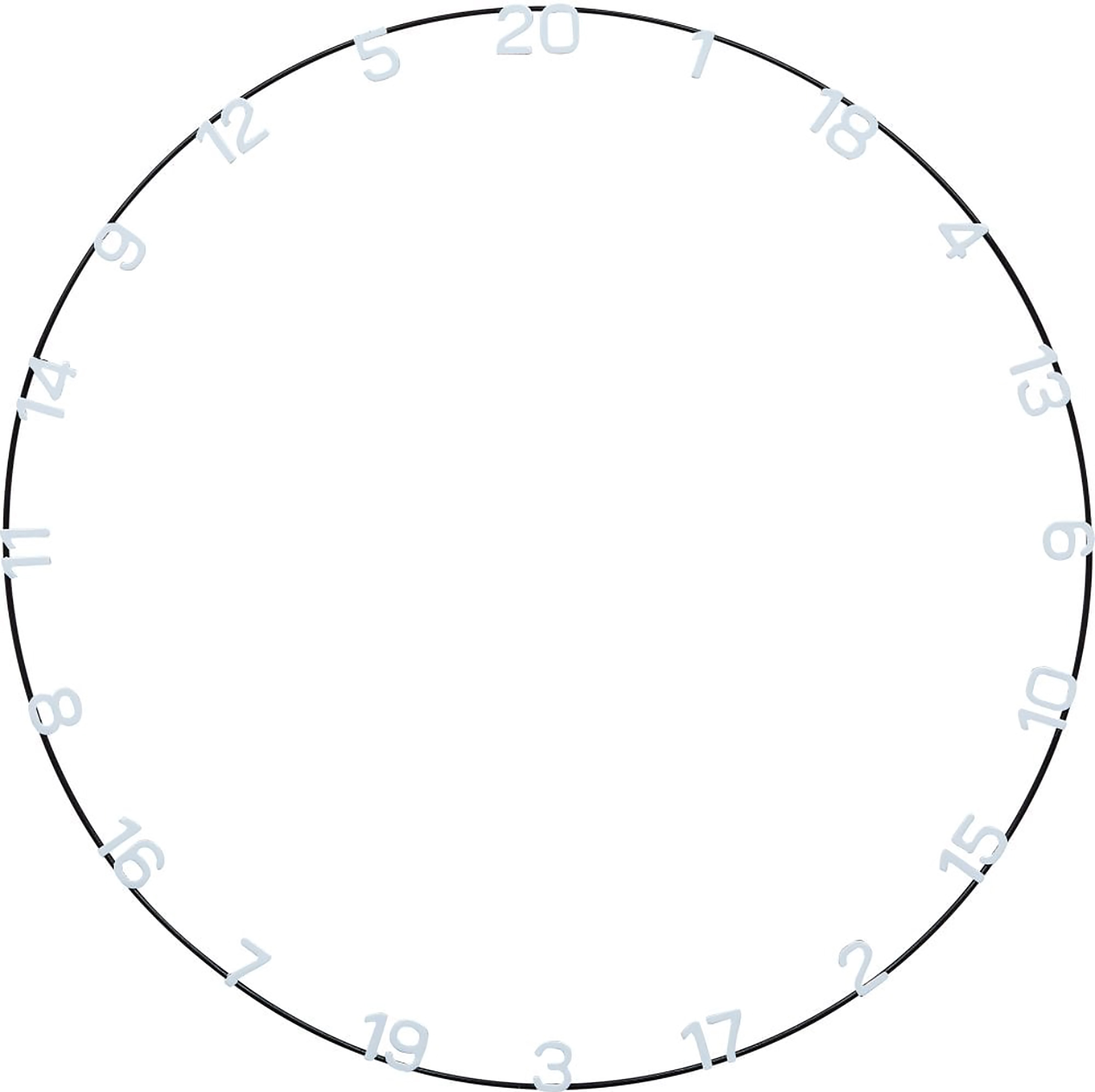 Unicorn Metal Number Dartboard Ring - Complete Outer Ring - Eclipse Ultra