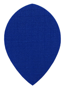 Blue Fabric Pear Dart Flights