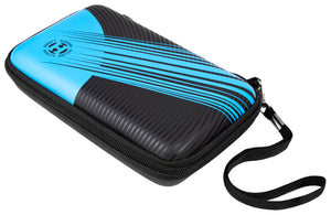 Harrows Blaze Fire Pro 6 Dart Wallet - Strong and Durable - Holds Fully Assembled Darts - Aqua