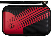 Harrows Blaze Fire Pro 6 Dart Wallet - Strong and Durable - Holds Fully Assembled Darts - Red