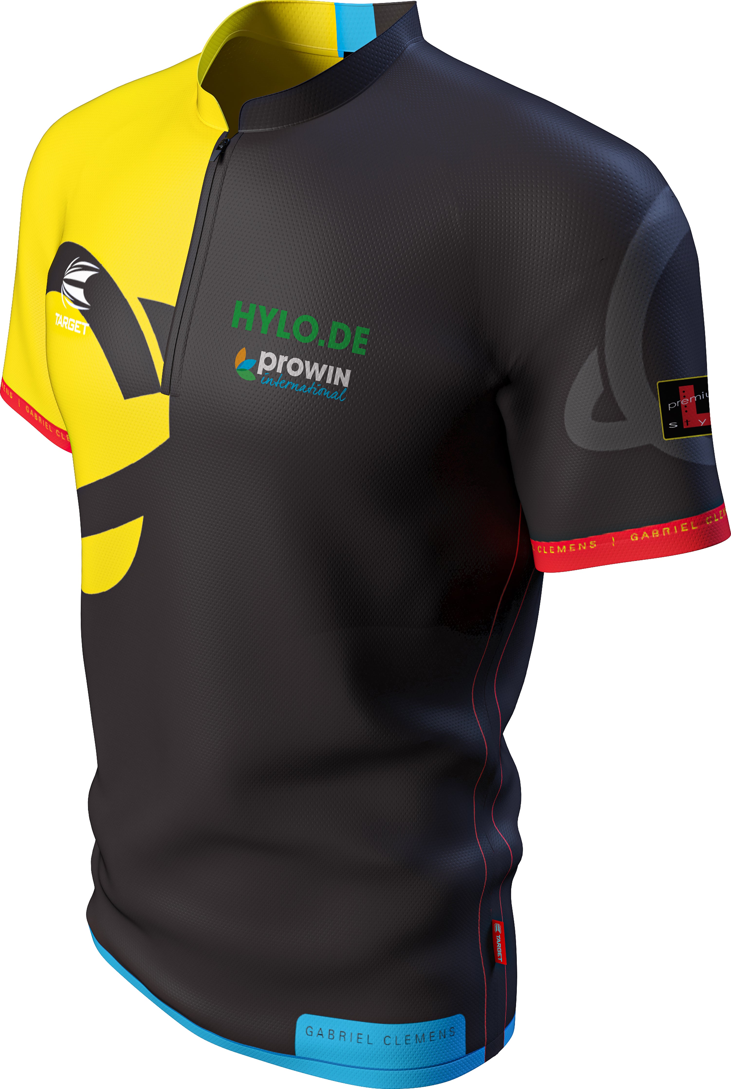 Target Cool Play - Collarless - Gabriel Clemens - Dart Shirt - XSmall to 5XL