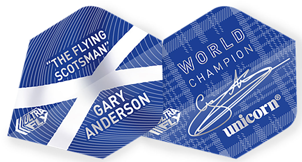 Unicorn Gary Anderson World Champion Ultra Fly.100 Plus Shape Flights