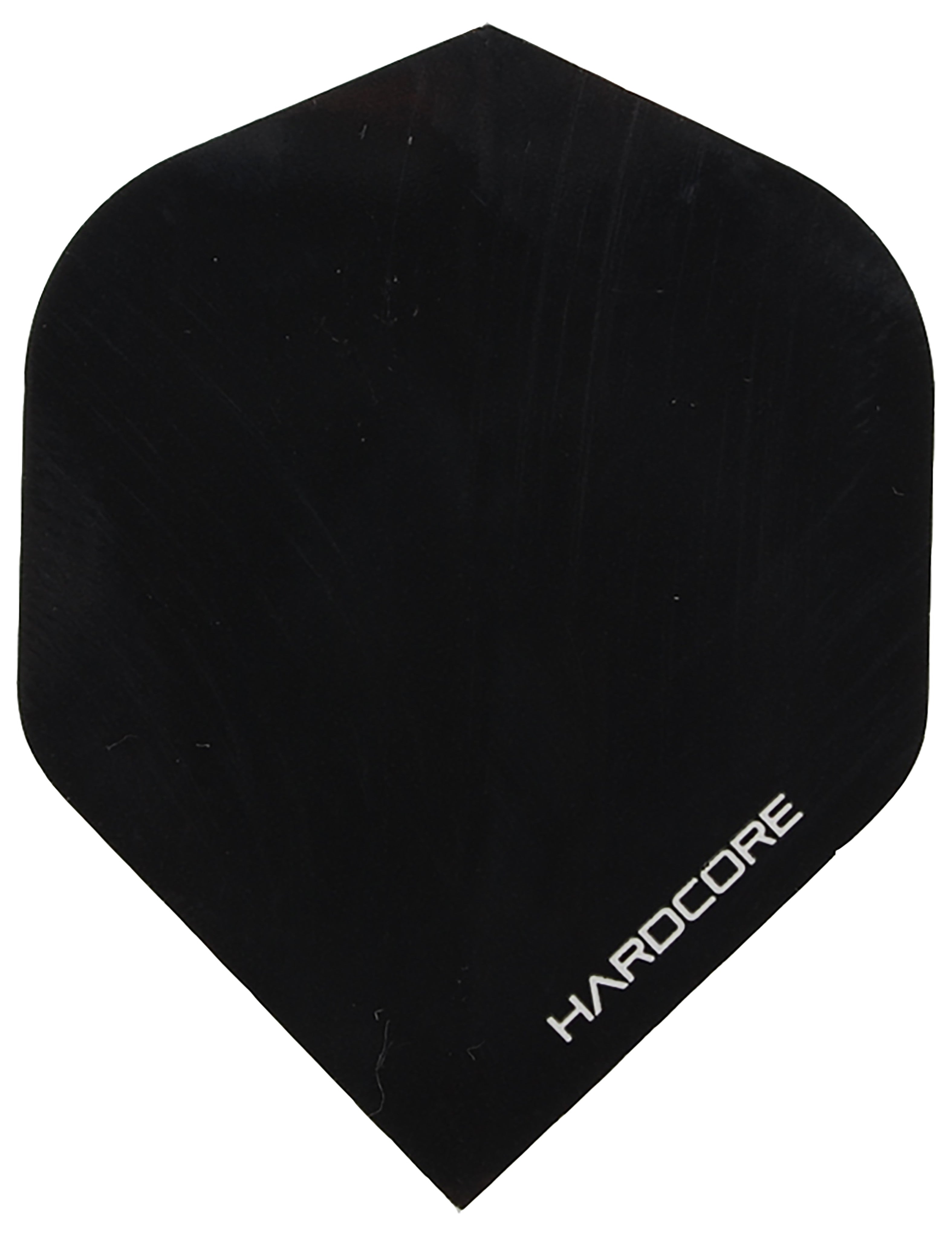 Hardcore Plain Black Standard Dart Flights