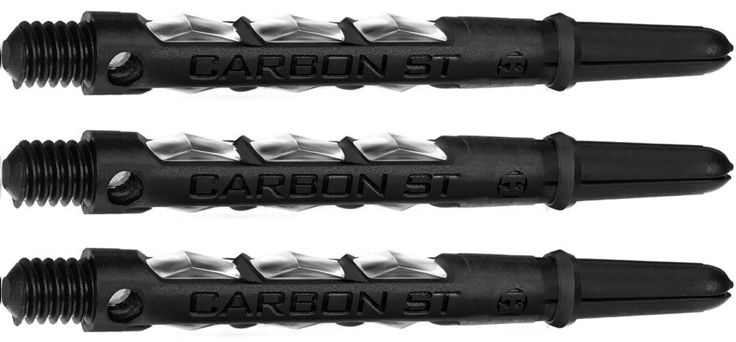 Harrows Carbon ST Shafts - Dart Stems - Black & Clear