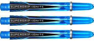 Harrows Supergrip Ignite Dart Shafts - Aqua