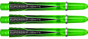 Harrows Supergrip Ignite Dart Shafts - Green