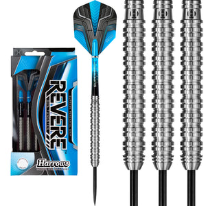 Harrows Revere - 90% Tungsten - Steel Tip Darts - 21g - 26g