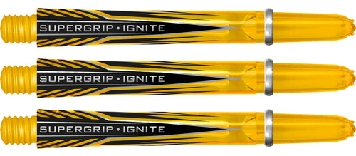 Harrows Supergrip Ignite Dart Shafts - Yellow