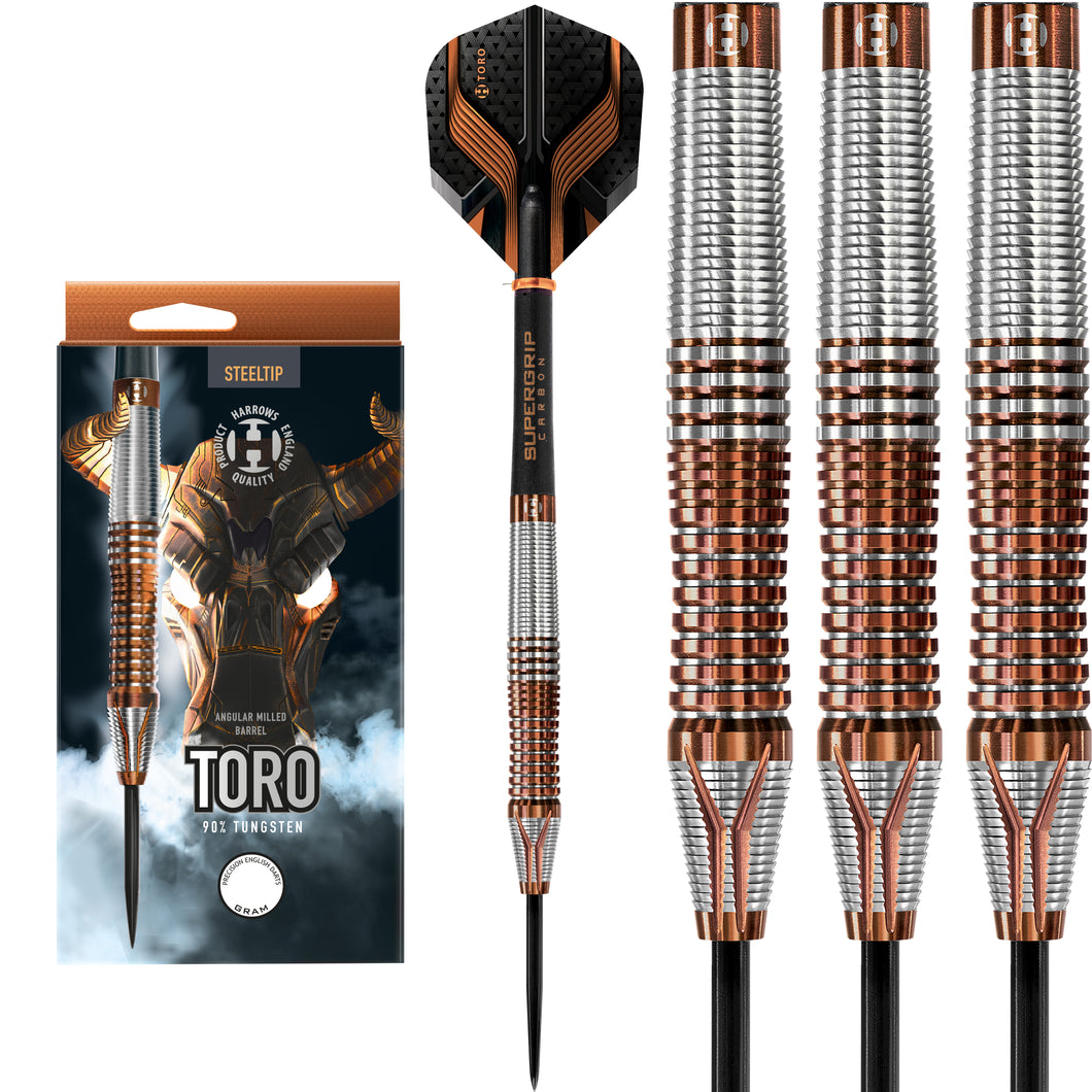 Harrows Toro - 90% Tungsten Darts - 21g - 26g