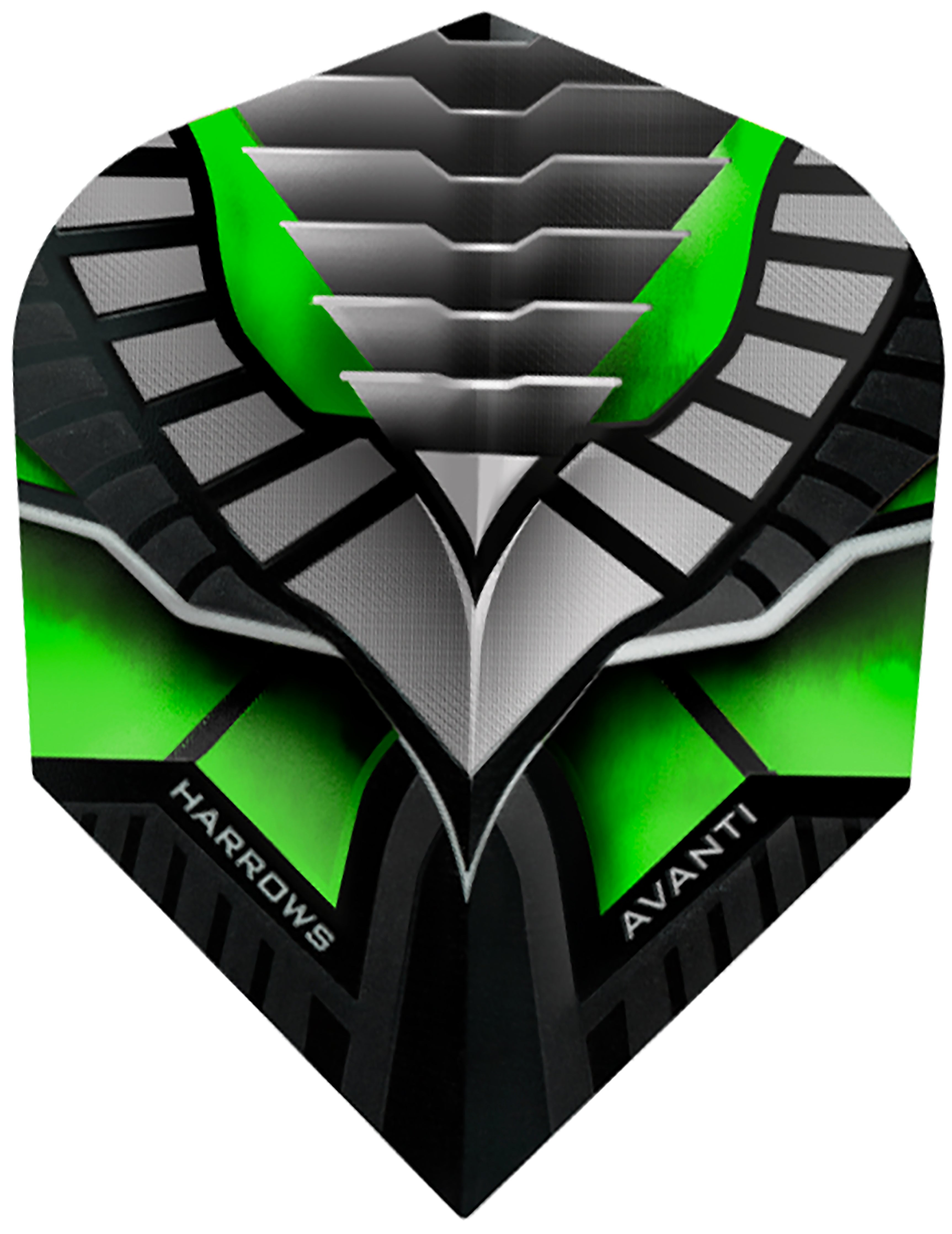 Harrows Avanti Dart Flights - 100 Micron - Extra Strong - Green