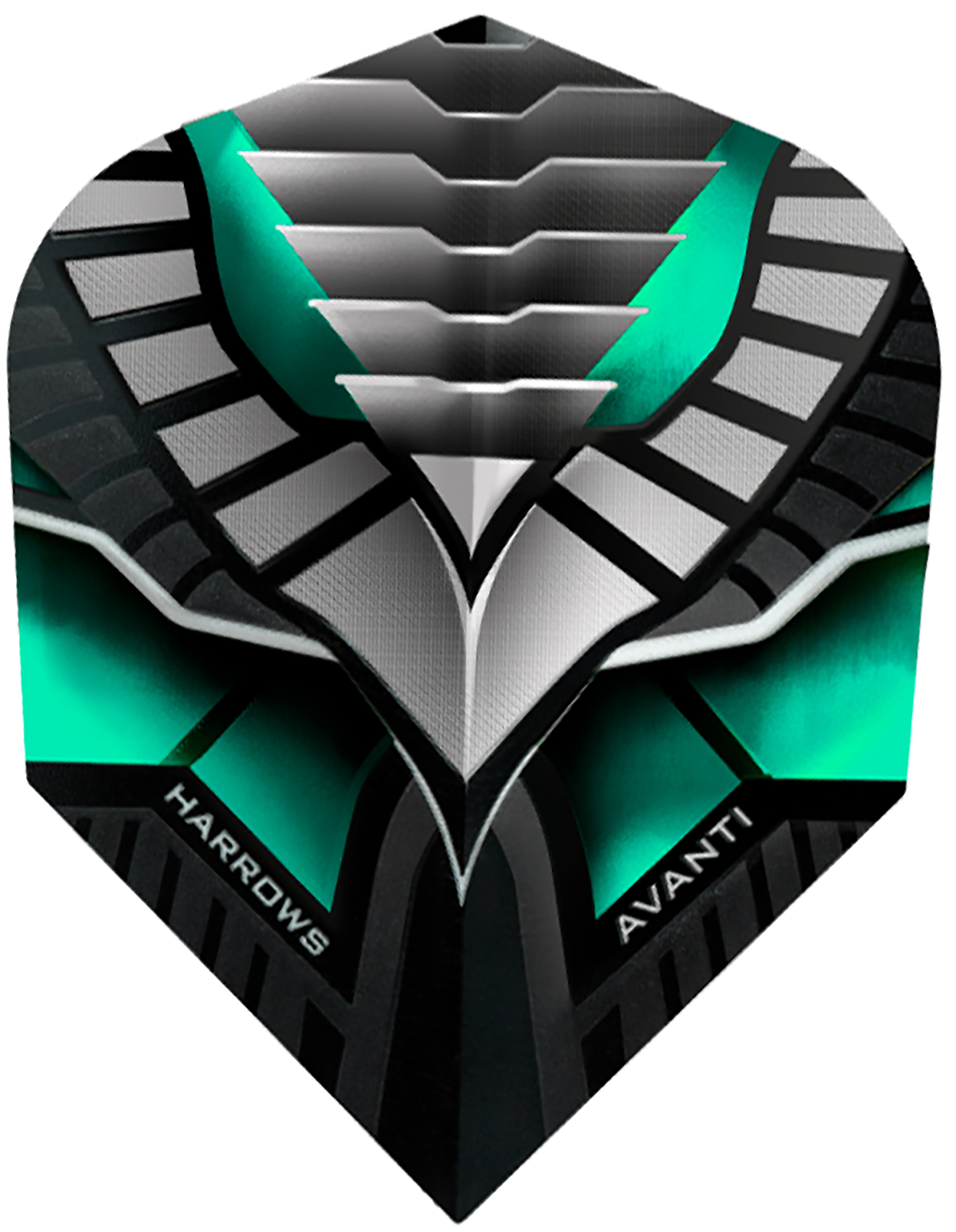 Harrows Avanti Dart Flights - 100 Micron - Extra Strong - Jade
