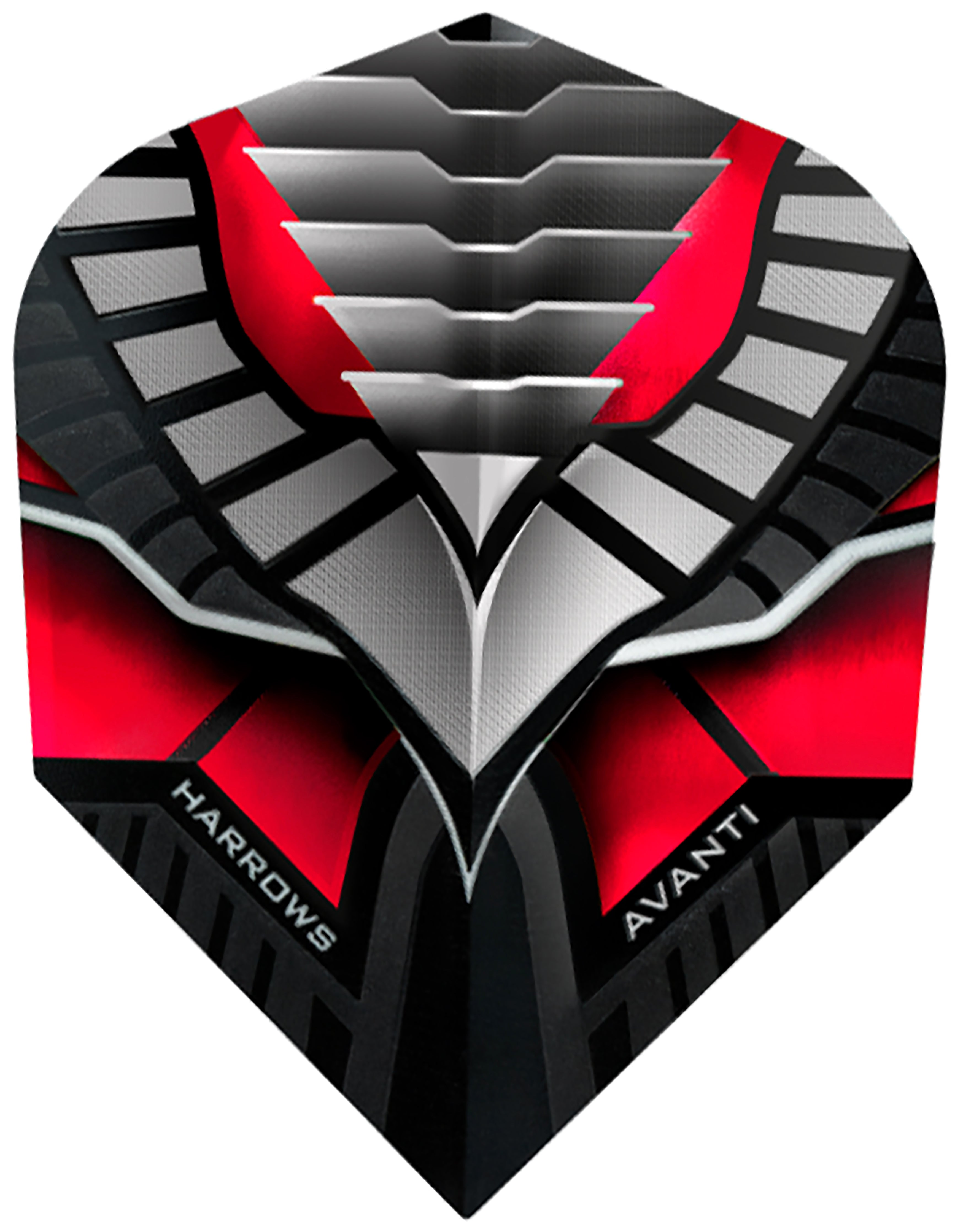 Harrows Avanti Dart Flights - 100 Micron - Extra Strong - Red