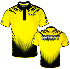 Dave Chisnall Official Darts Shirt - Breathable - Small to 5XL - Chizzy
