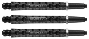 Harrows Dimplex Dart Shafts - Black - Medium - Short