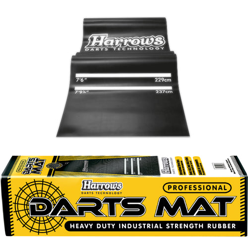 Harrows Heavy Duty Rubber Dart Mat - 10kg - Oche Mat
