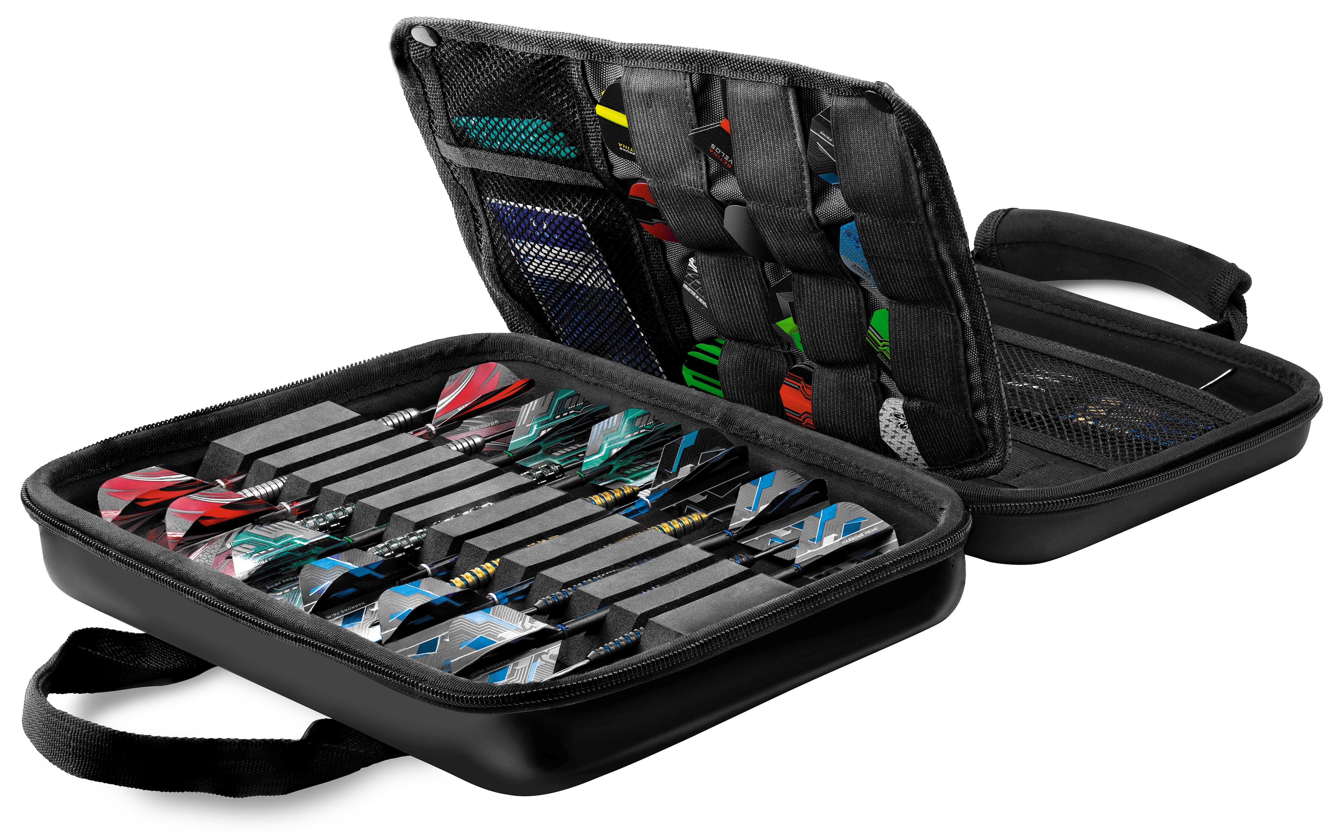 Harrows Imperial Dart Wallet - Strong and Durable - Holds Fully Assembled Darts - Black