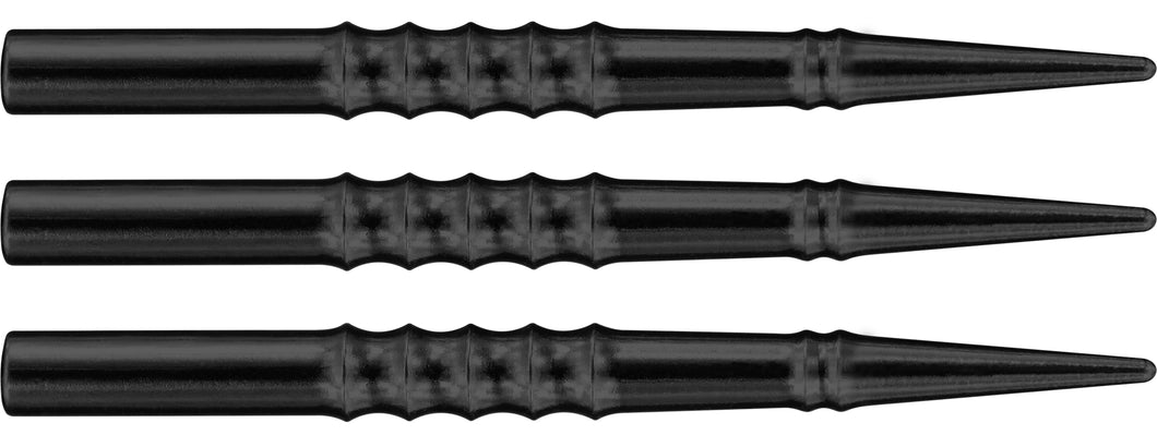 Harrows Lance Dart Points - Precision Machined Steel Tip Spare Points - 32mm 25mm 38mm - Black