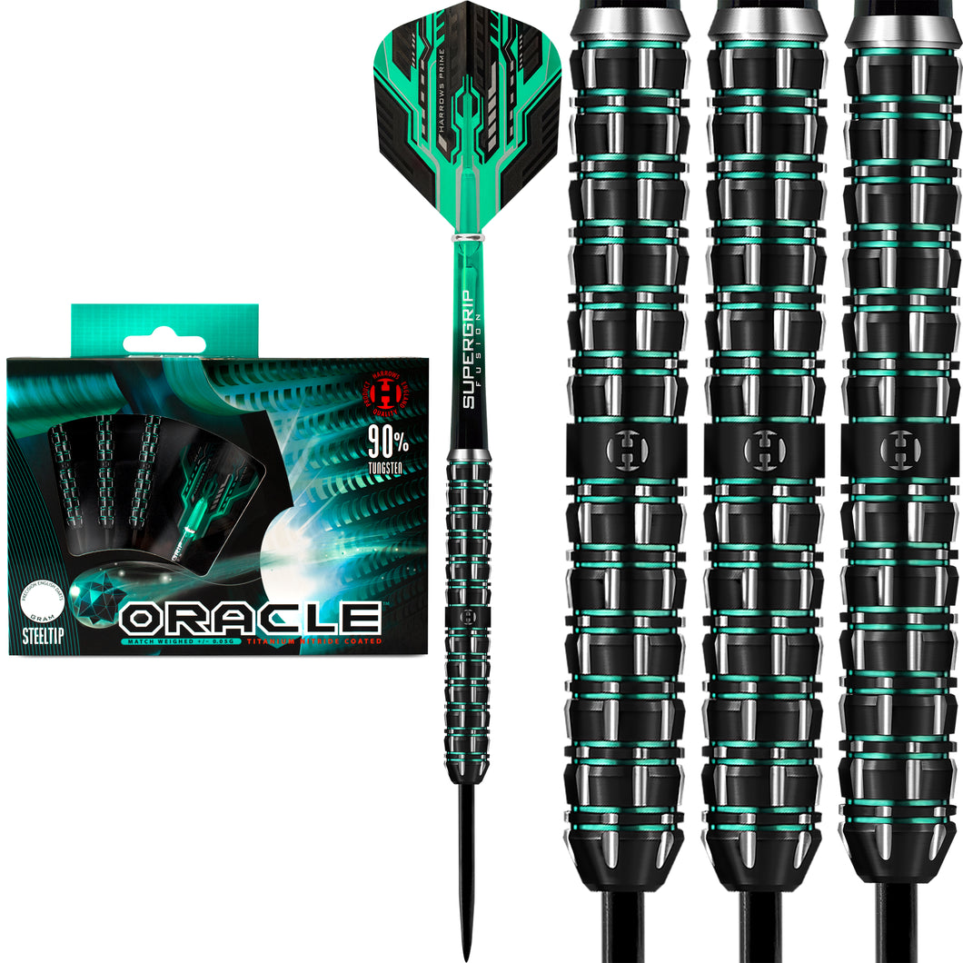 Harrows Oracle 90% Tungsten Darts - 22g 23g 24g 26g