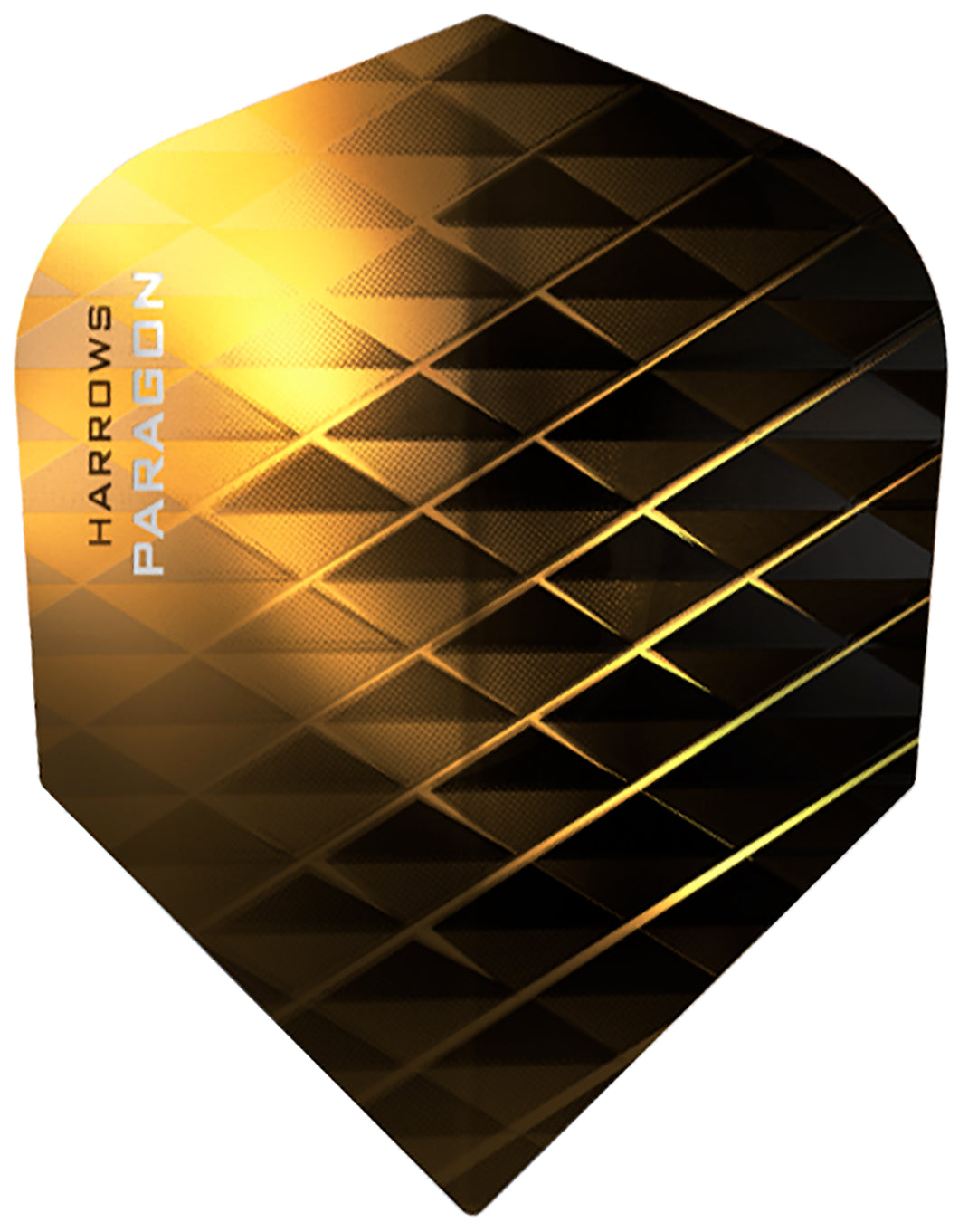 Harrows Paragon Dart Flights - 100 Micron - Extra Strong - Gold