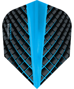 Harrows Quantum Dart Flights - 100 Micron - Standard - Aqua