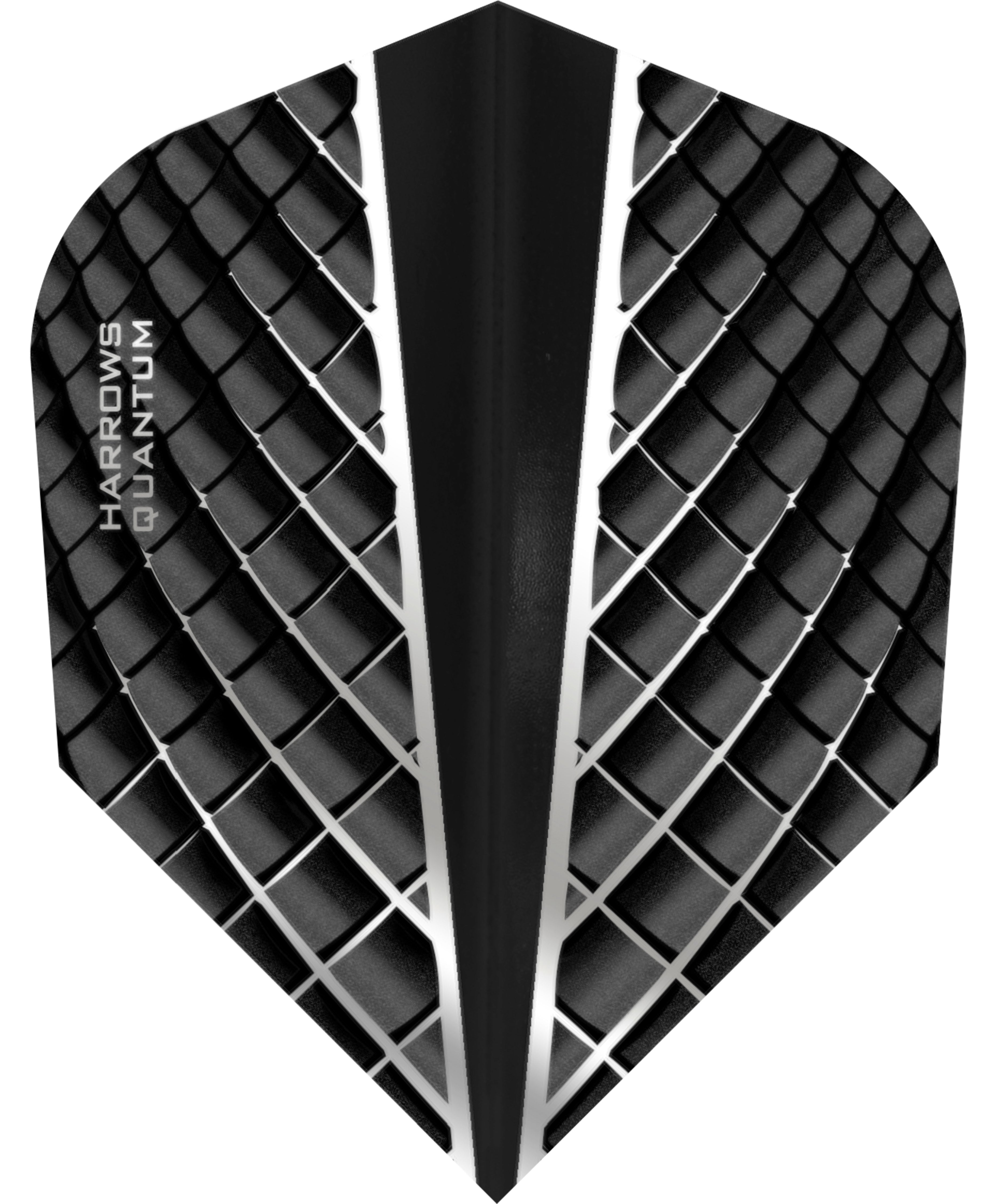 Harrows Quantum Dart Flights - 100 Micron - Standard - Black