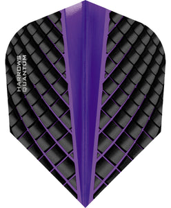 Harrows Quantum Dart Flights - 100 Micron - Standard - Purple