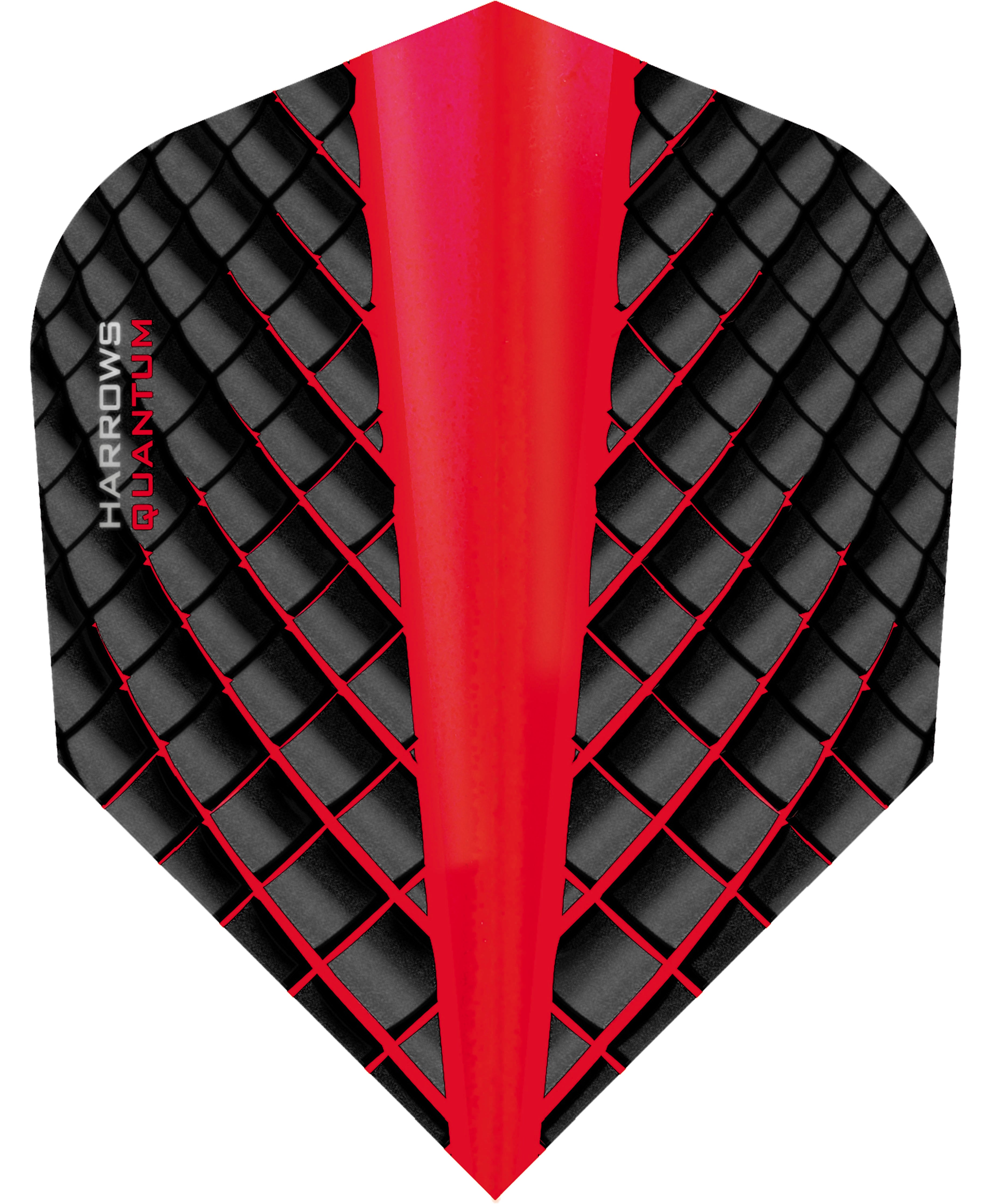 Harrows Quantum Dart Flights - 100 Micron - Standard - Red