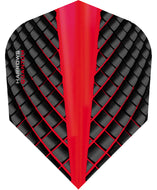 Harrows Quantum Dart Flights - 100 Micron - Standard - Red