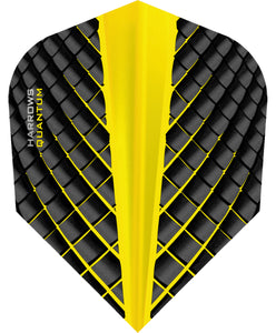 Harrows Quantum Dart Flights - 100 Micron - Standard - Yellow