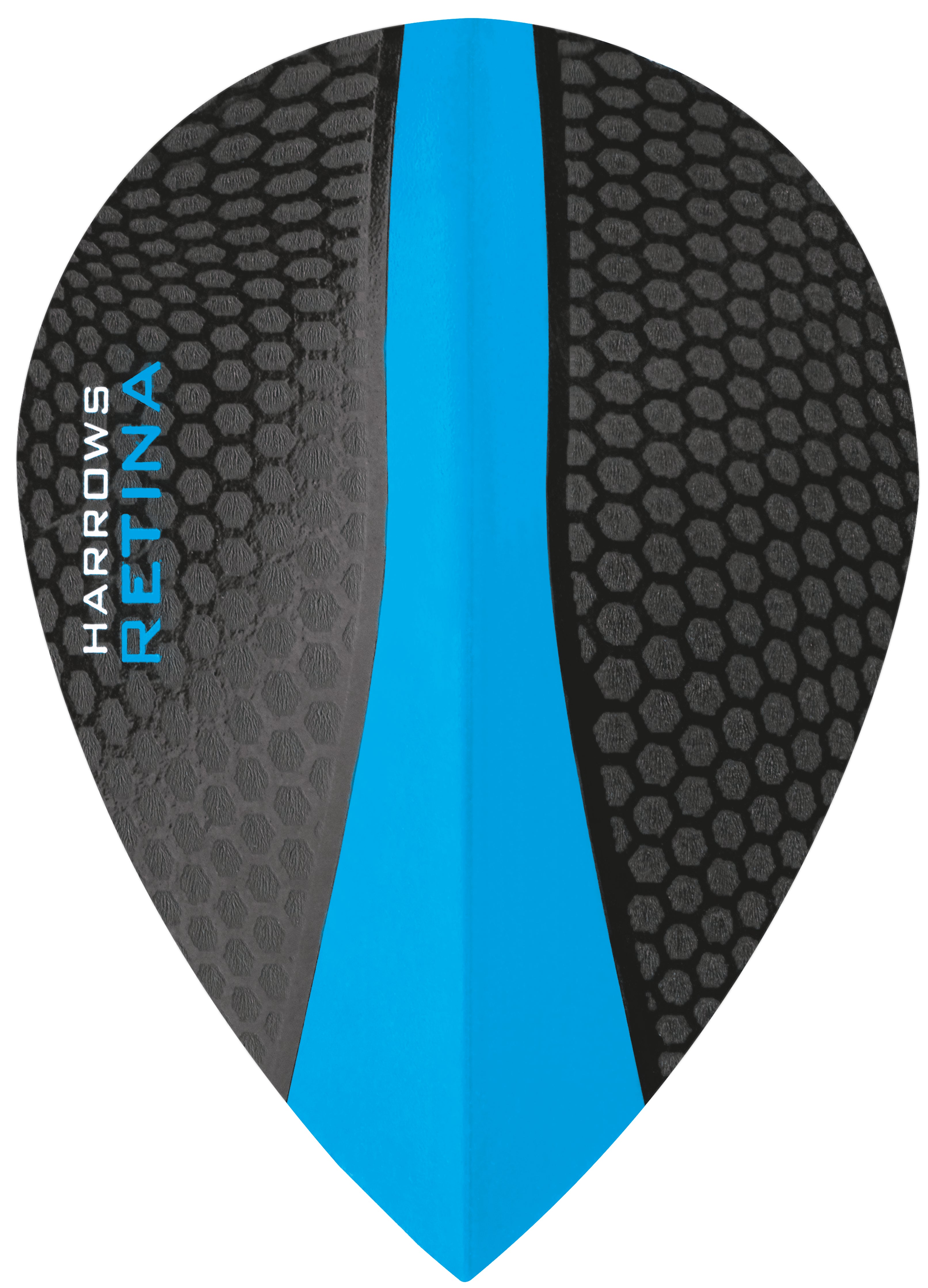 Harrows Retina Dart Flights - Aqua - 100 Micron - Pear Shape
