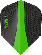 Harrows Retina Dart Flights - Green - 100 Micron - Standard Shape