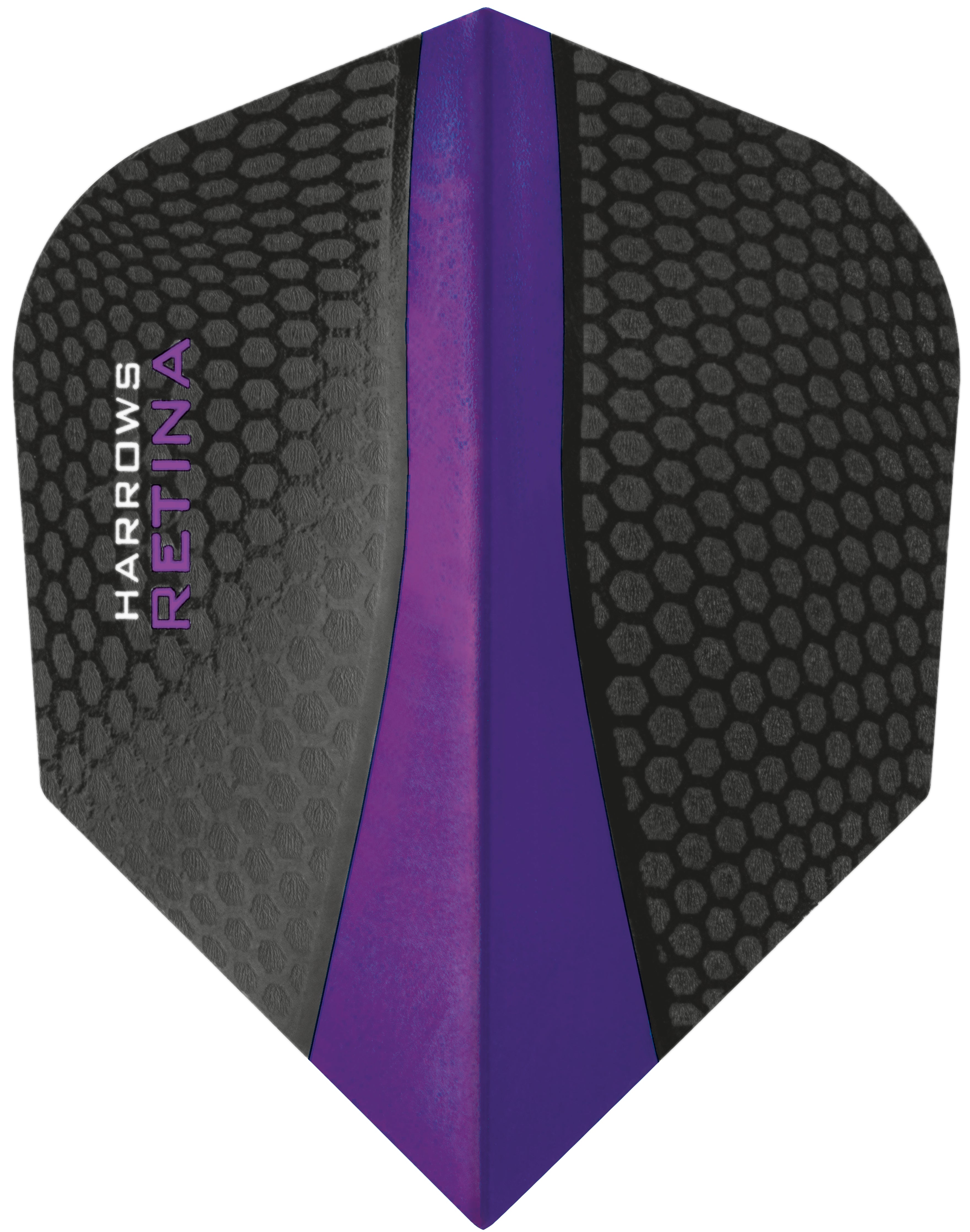 Harrows Retina Dart Flights - Purple - 100 Micron - Standard Shape