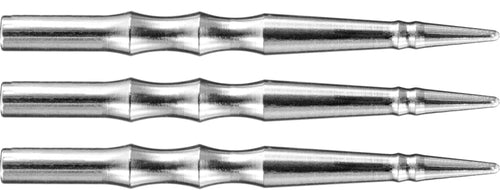 Harrows Sabre Dart Points - Precision Machined Steel Tip Spare Points - 32mm 25mm 38mm - Silver