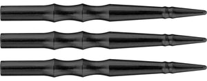 Harrows Sabre Dart Points - Precision Machined Steel Tip Spare Points - 32mm 25mm 38mm - Black